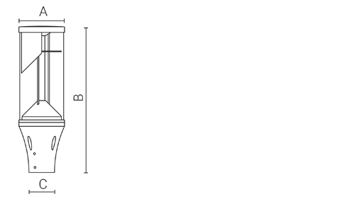 LOYD unidirezionale - Dimensioni