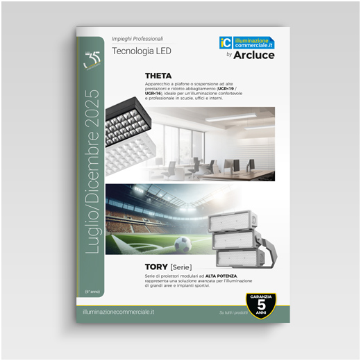 Scarica e sfoglia online il Catalogo illuminazione commerciale - Luglio/Dicembre 2025