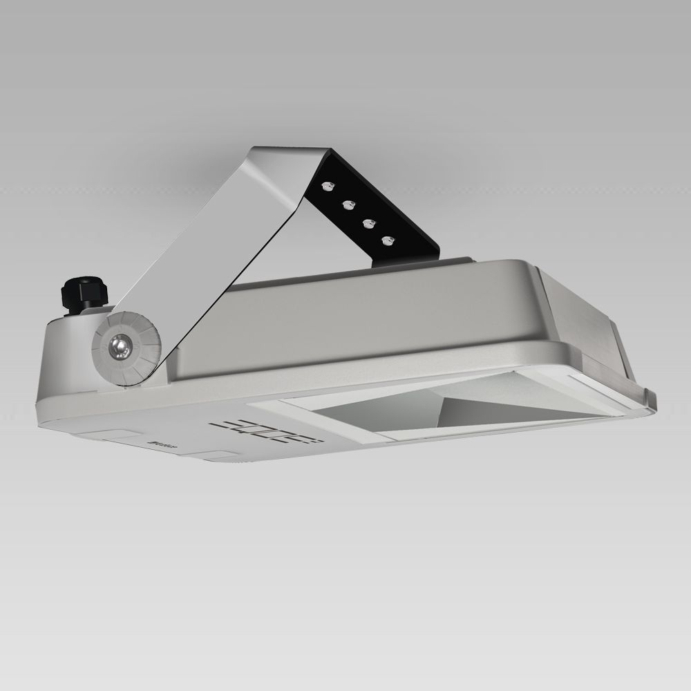 Riflettori Industriali eqos2, proiettore a plafone per illuminazione di grandi aree